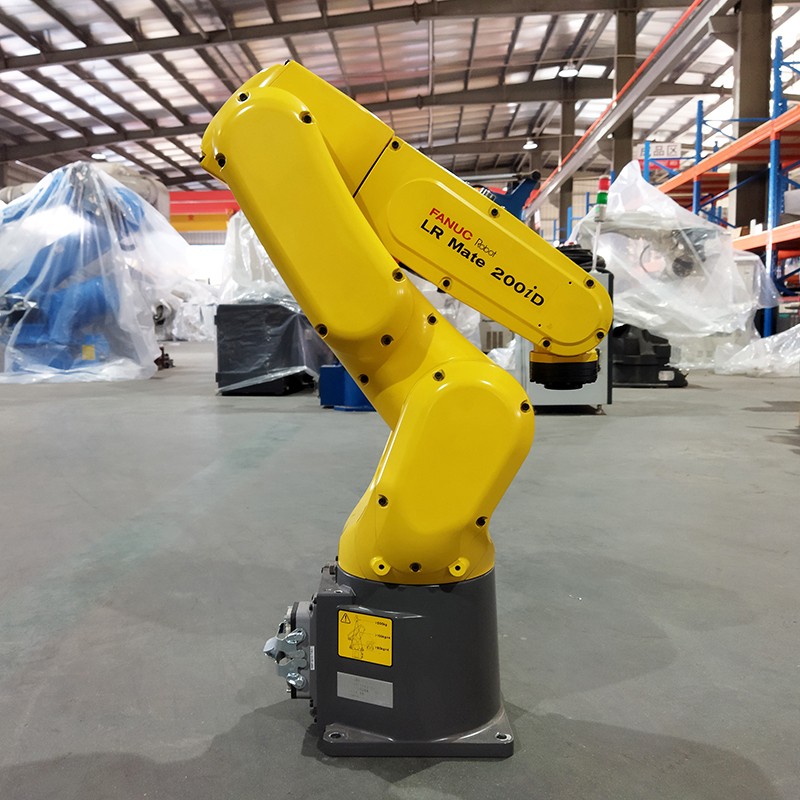 Used High Speed Robot FANUC LR Mate 200iD Small 6 Axis Flexible