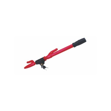 High Security Long Pole Lock - Suitable For Large Trucks And SUVs, Anti-Pry And Anti-Saw Design, Laser Encryption Key