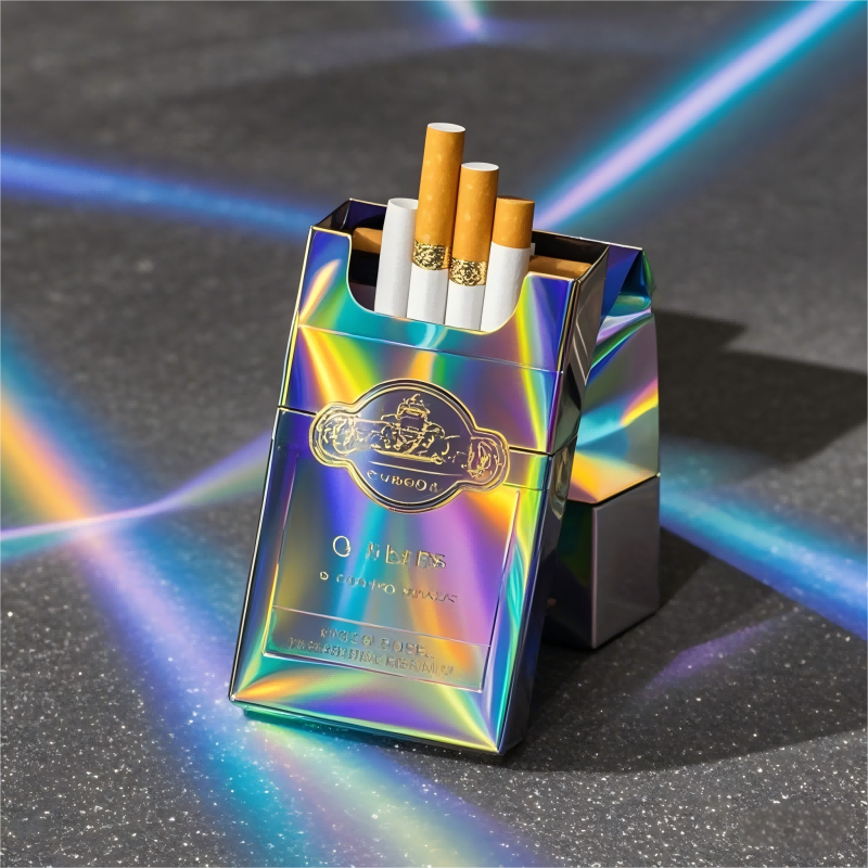 Application of Laser Film-Tobacco