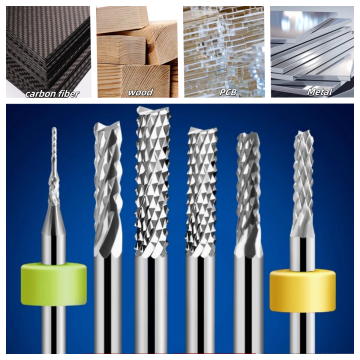 CNC Carbon Cutting Drill Bits - Precision High-Speed Tools