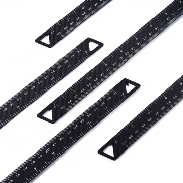 Premium Carbon Fiber Ruler - Lightweight, Durable Measuring Tool