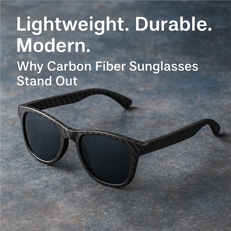 Lightweight. Durable. Modern. Why Carbon Fiber Sunglasses Stand Out