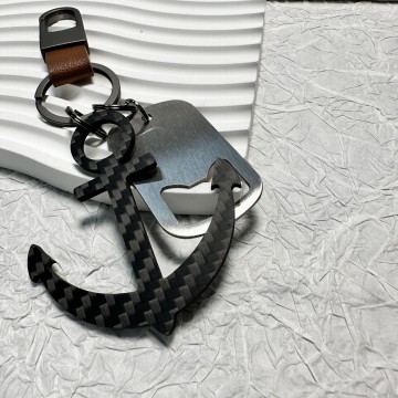 Carbon Fiber Keychain | Ultra Lightweight & Durable Car Key Holder
