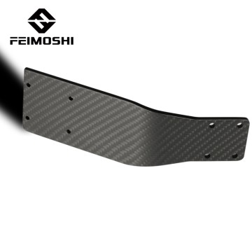 custom shaped carbon fiber mounting parts