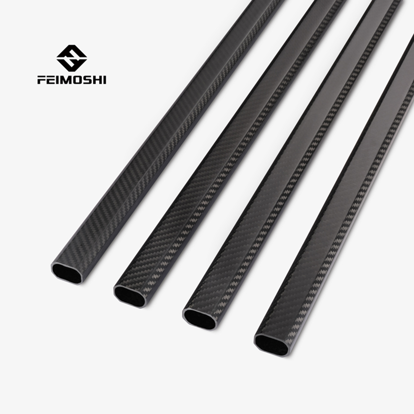 3K Carbon fiber Octagon buis vierkante boom voor handbescherming