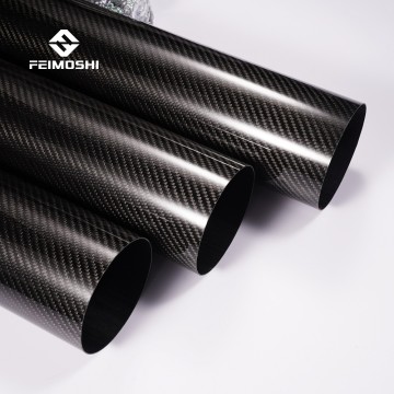 Large-size carbon fiber tube