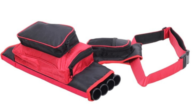 Outdoor Archery Four Tube Arrow Pot Waist Type Quiver Tube Bag5