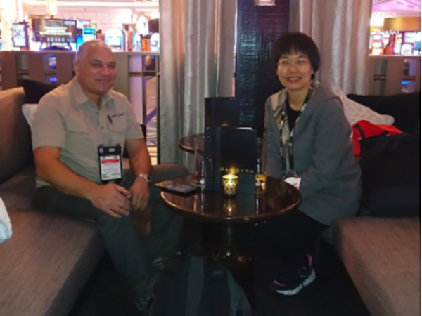 Jeff and Maria took in Las Vegas 2020