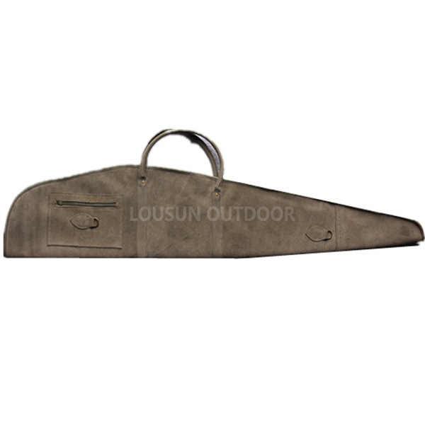 Hunting Shooting Leather Gun Bag 50 Inch Length