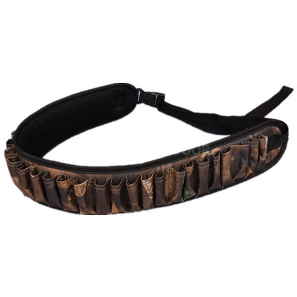 Hunting Camouflage Waist Cartridge Belt W.30 Holes