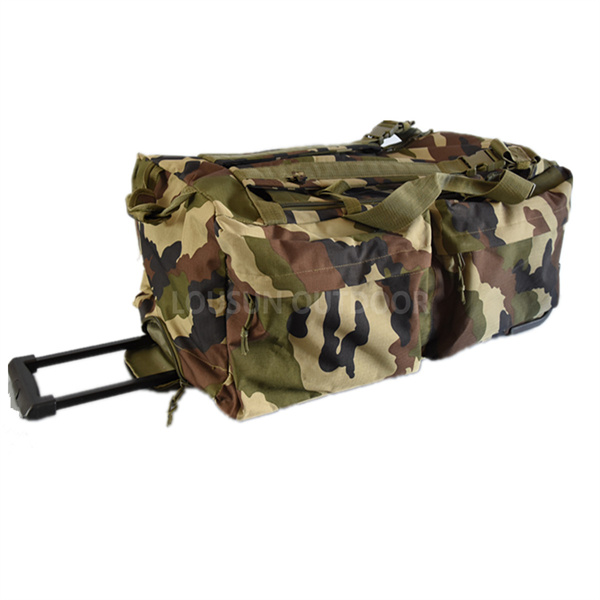 Outdoor Heavy Duty 900D Denier Nylon Trolley Duffle Bag