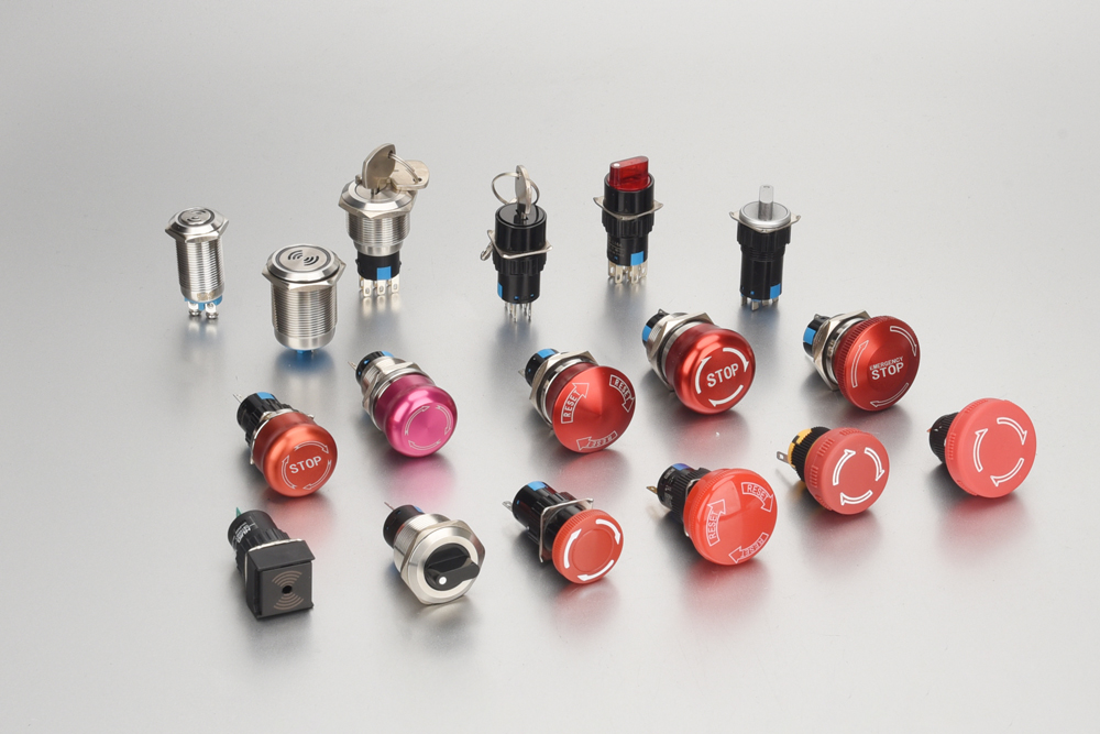 Emergency-Stop-Button-&-Selector-Switch
