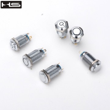 Stainless Steel Push Button 12E Series