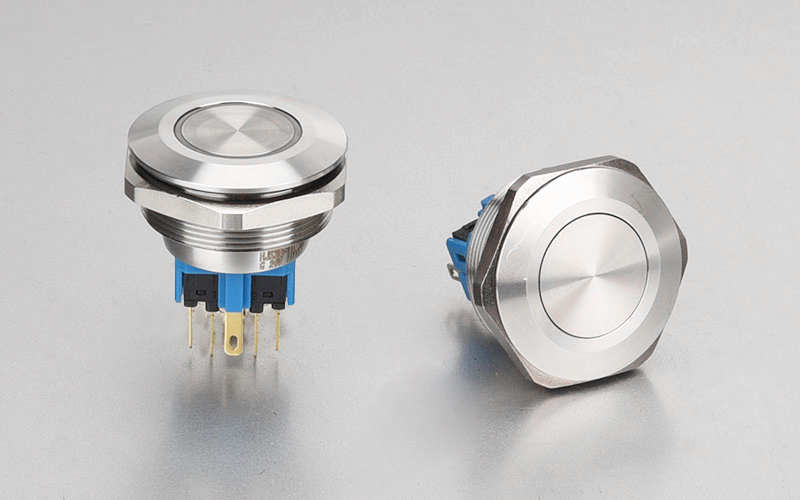 Electrical button switch 30F Series