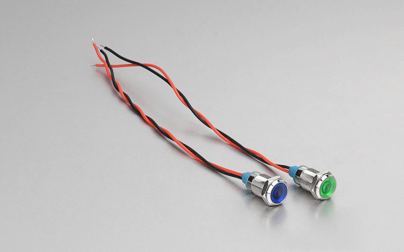 Metal Signal Indicator Light with Wire 10XB Series