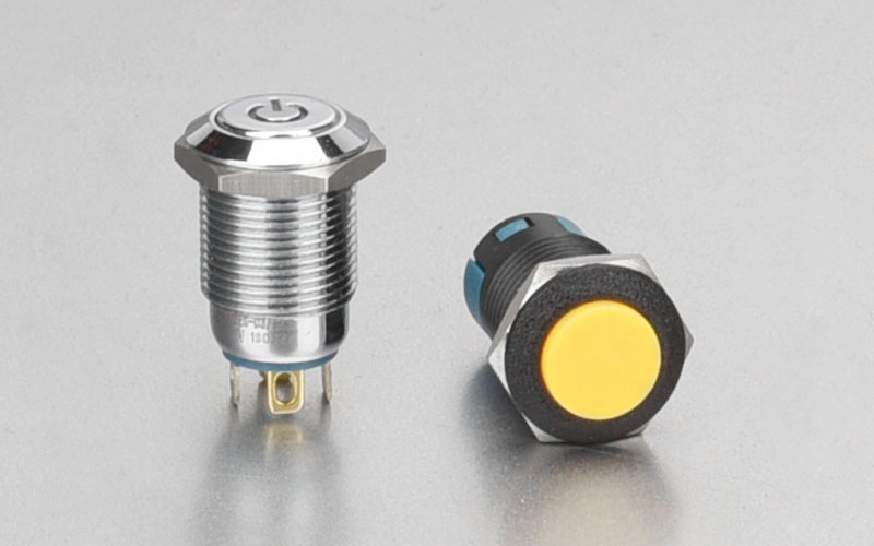 Stainless Steel Push Button 12E Series