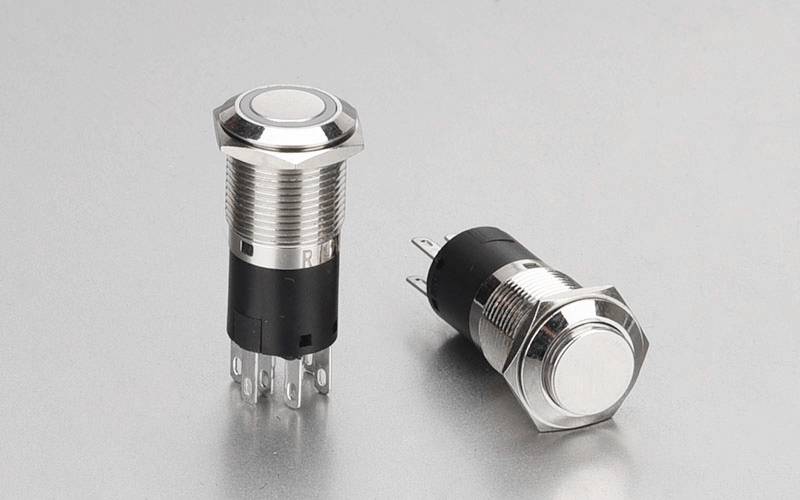 Push Button Switch DPDT 16A6 Series