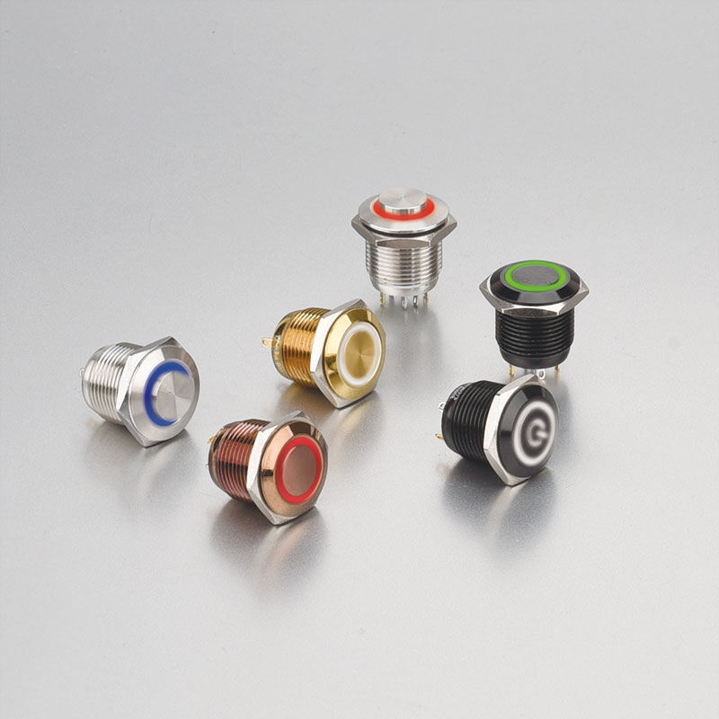 16mm Momentary Push Button Switch 16E Series