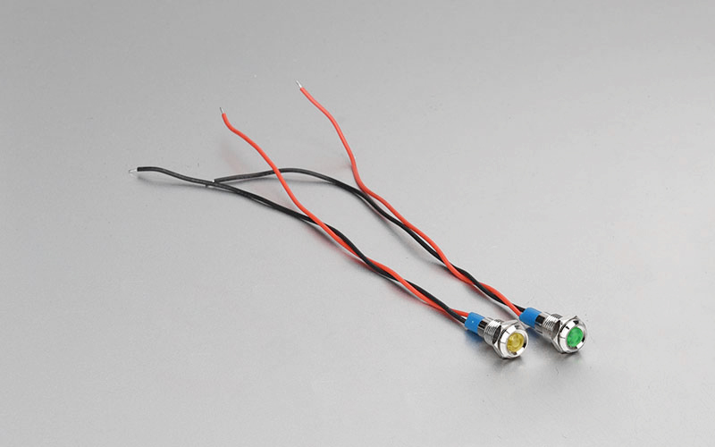 Metal Signal Indicator Lamp with Wire 6XB Series