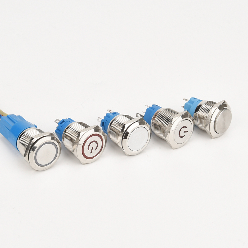 Interruttore a pulsante illuminato a LED serie 19A2