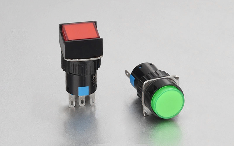 Plastic Button Switch HL16A Series