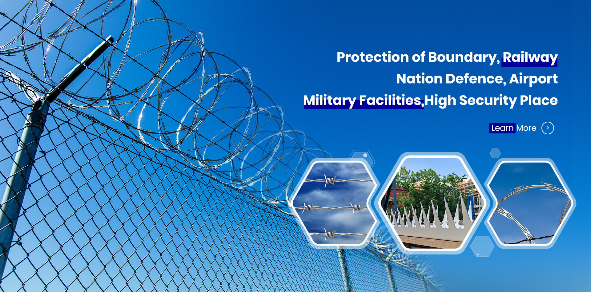 Barbed Wire Fence