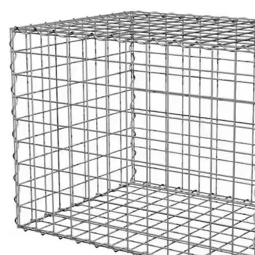 Decorative Rock Cage Wall Design with Welded Gabion Basket Garden Landscape Welded Gabion Box
