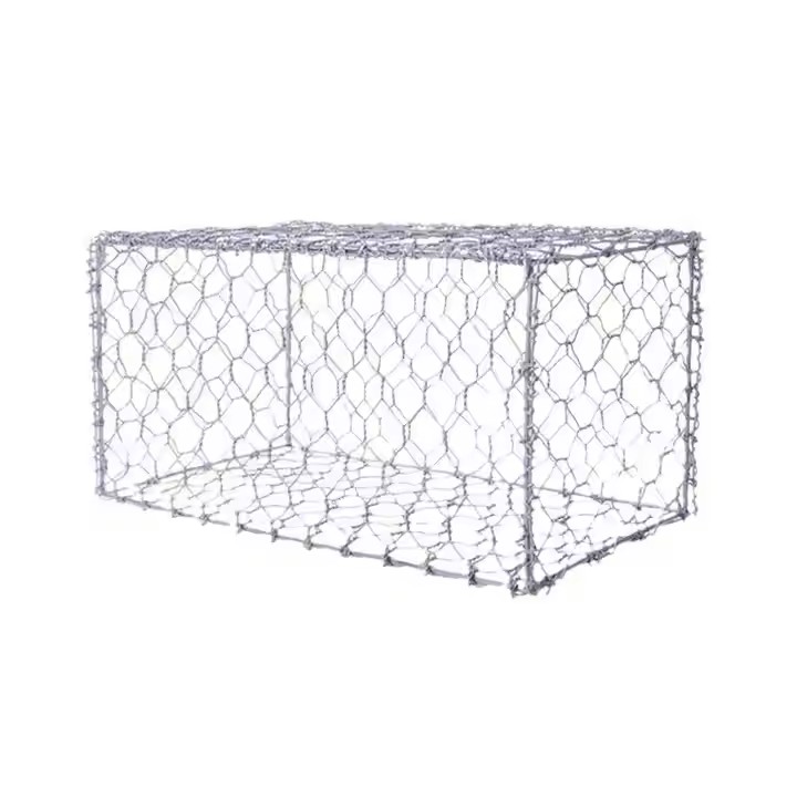 Gabion Garden Landscape Stone Cage Retaining Wall Galvanized Iron Wire Gabion Box Cut Bended and Welded