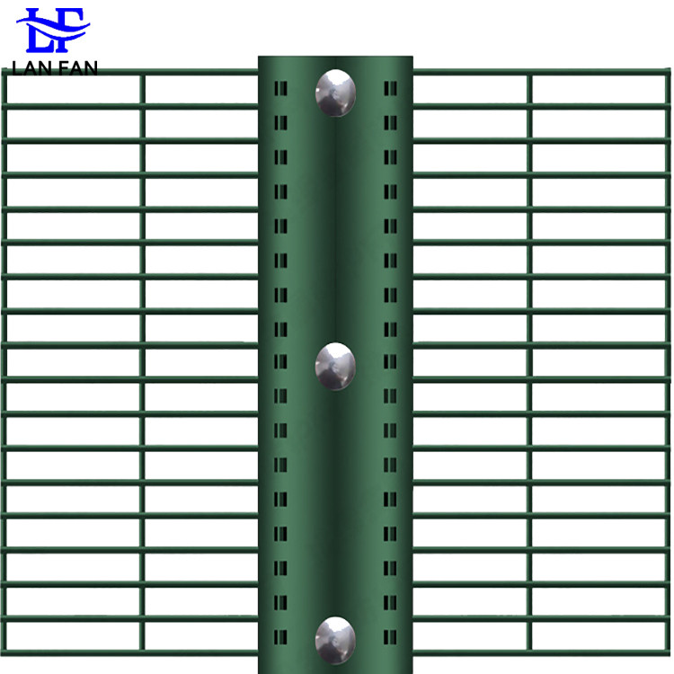 358 Anti Climbing Fence High Security Fence Steel Wire Mesh Fence