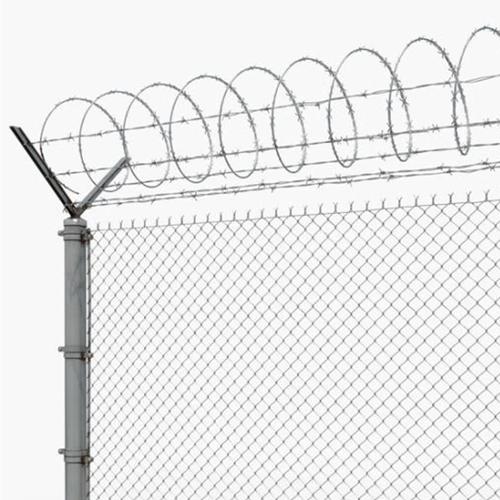 Anti Theft  Fence Anti Climbing Welded Fence Powder Coated Y Post Type Fence for Airport