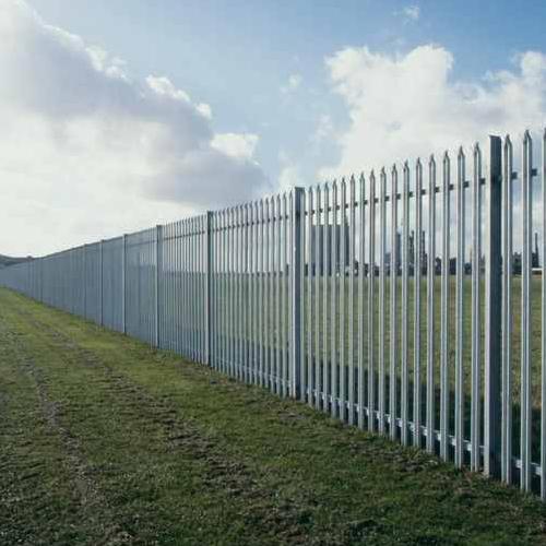 High Security Steel Curved Top Palisade Fencing  Fencing Panel