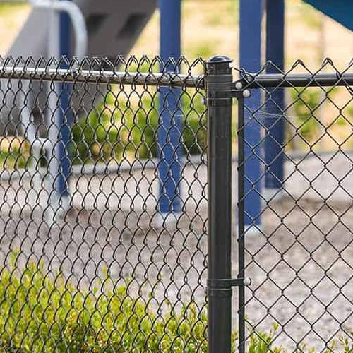 Hot Dipped Galvanized Park Greening Chain Link Fenc Wire Mesh