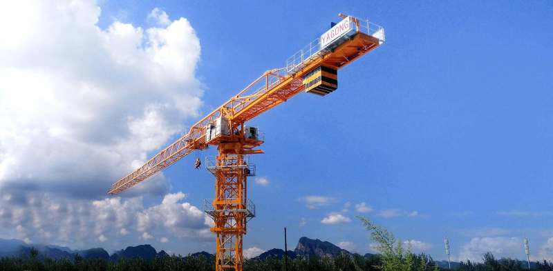 Main technical parameters of tower crane