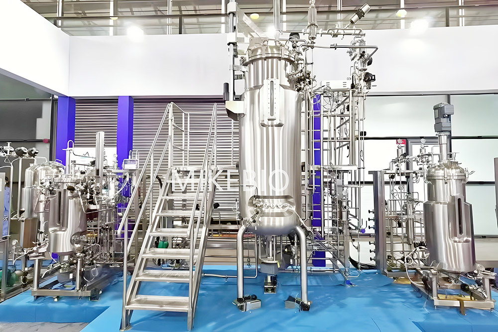 70L-700L Double connected automatic stainless steel fermenter