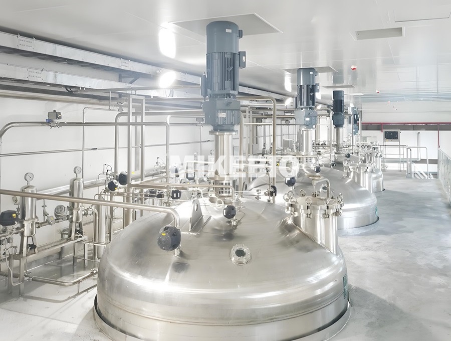 The downstream system of biological fermentation process and its function