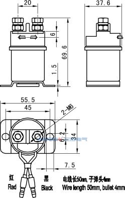 SR6 Starter DC Contactor