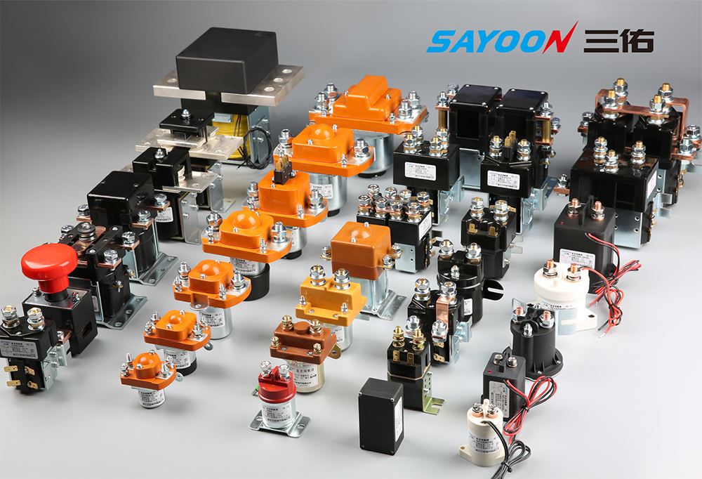 The working principle of a DC contactor