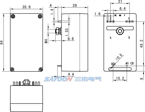 SU1-80A DC Contactor