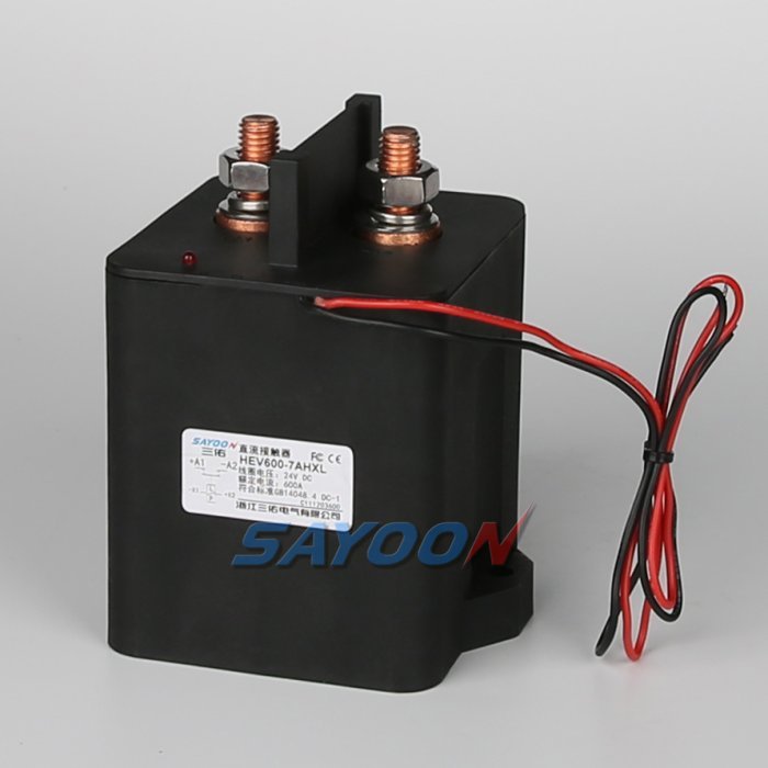 HEV600 High Voltage Epoxy Resin Sealed DC Contactor