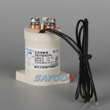 SEV50AD High Voltage Epoxy Resin Sealed DC Contactor