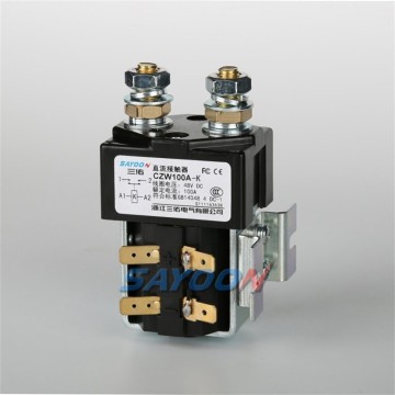 CZW100A-K Magnetic Holding DC Contactor