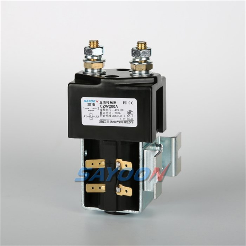 CZW200A-K Magnetic Holding DC Contactor