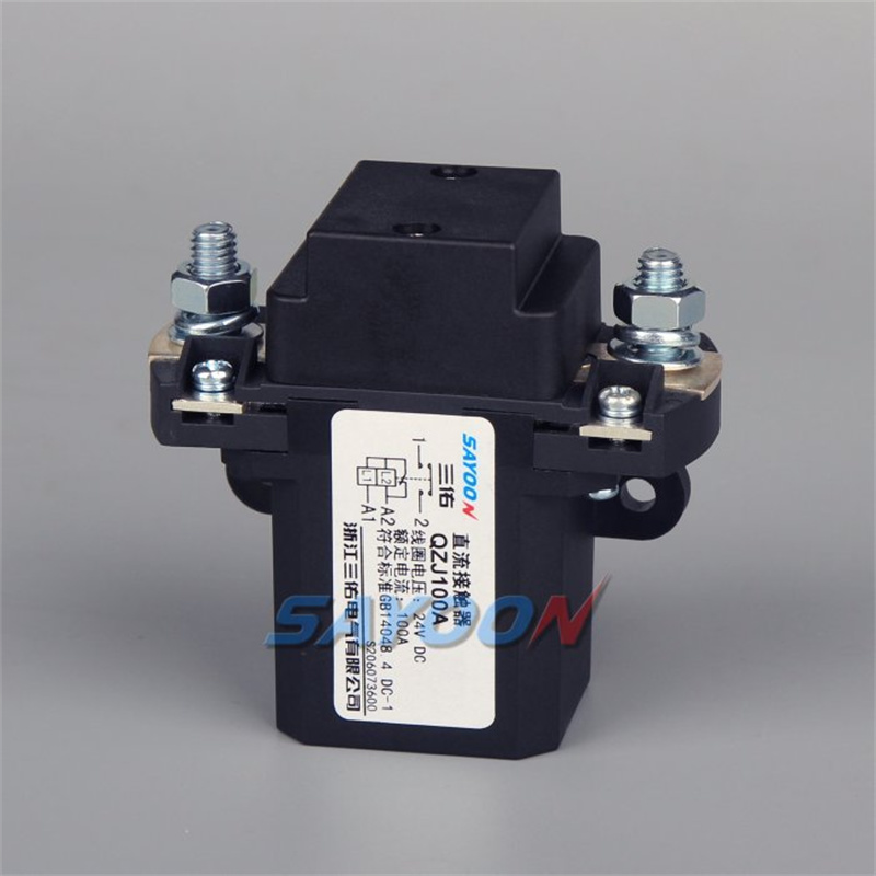 QZJ100A Normally Open DC Contactor