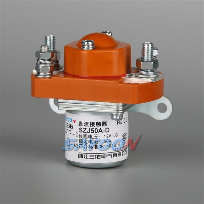 SZJ50A-D Normally Open DC Contactor