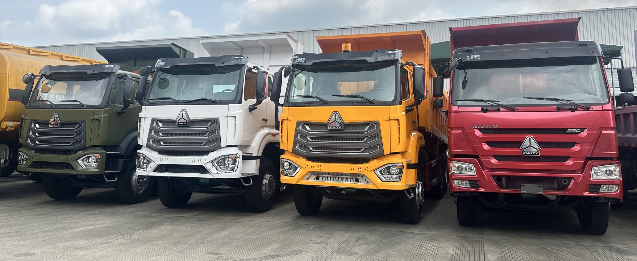 Howo Dump Trucks Massively Enter Africa, Igniting a New Economic Growth Engine