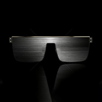 Black Carbon Fiber Metal Parts