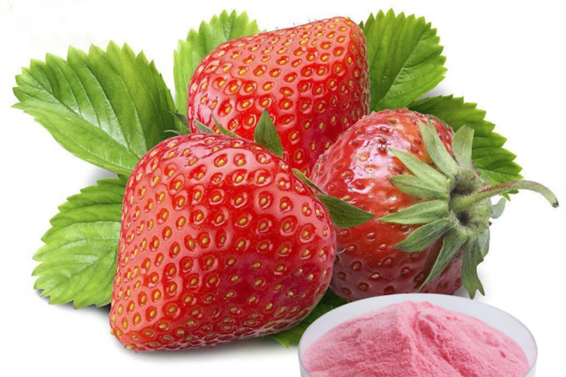 ekstrak strawberi
