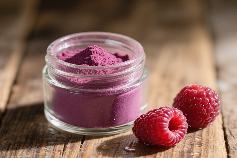 Raspberry Powder: The High Energy of Small Fruits