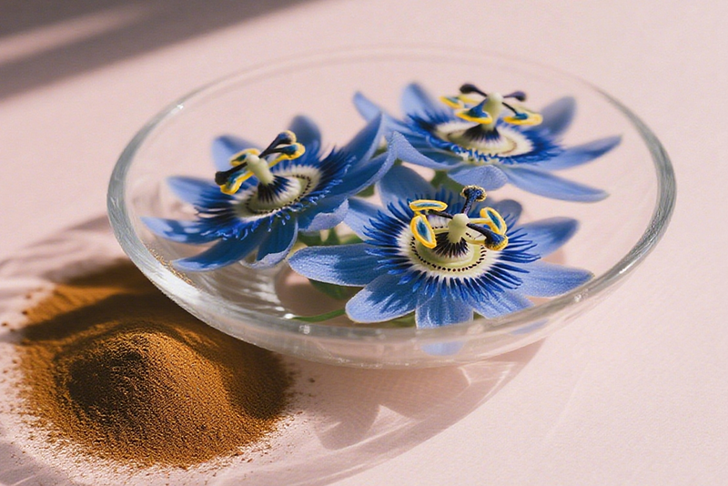 Extrato de flor de maracujá: um tesouro natural para aliviar o estresse e acalmar a mente.