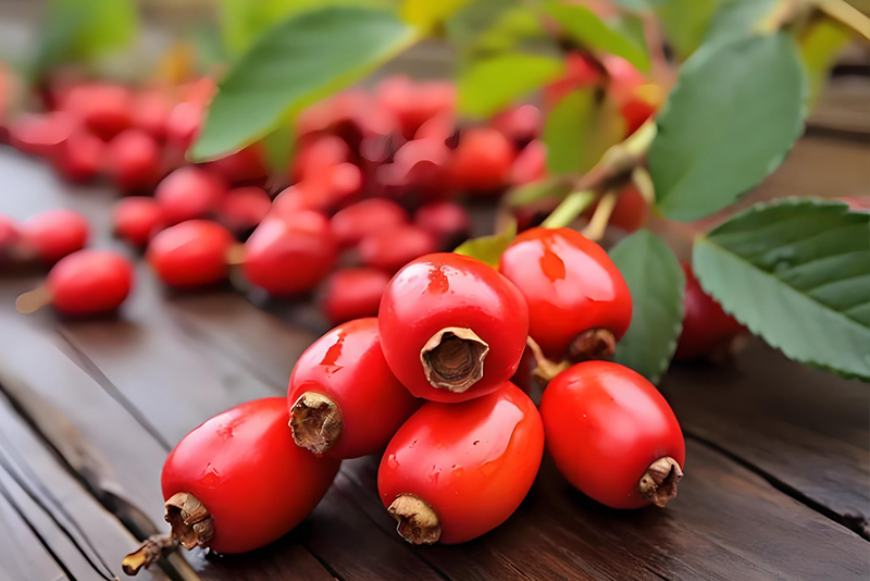 Rose hip Extract—Exceptional antioxidant properties Promotes repair and regeneration
